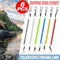 6X Fishing Lanyards Boating Ropes Kayak Secure Pliers Lip Grips Tackle Fish Tool