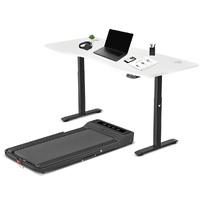 LSG Nimbus Walking Pad Treadmill + ErgoDesk Automatic Standing Desk 1800mm