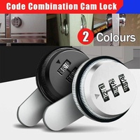 3 Digital Code Combination Cam Lock Furniture Post Mail Box Cabinet Locker Safe
