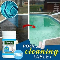 Pool Cleaning Tablets or Dispenser Floating Chlorine Hot Tub Chemical Cleaner