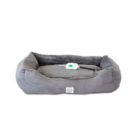 Easy to Clean Electric Heated Rabbit Faux Fur Covering Pet Bed
