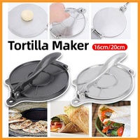 16 20cm Premium Tortilla Press Flat Bread Maker Taco Roti Chapati Health Food