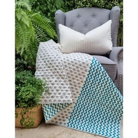 GOTS Certified Organic Cotton Reversible Baby Quilt (100 by 120cm)