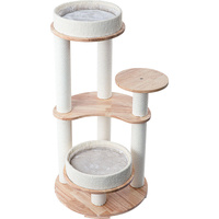 HONEYPOTCAT MZ Simple Joy Wood Cat Tower