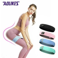 8 by 64CM Resistance Booty Bands Hip Circle Loop Bands Gym Home Exercise Women