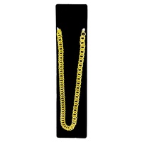 BIG NECKLACE 50cm Pimp Costume Party Fancy Dress Gangster Chain Jewellery