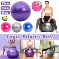 Explosion-Proof Thickened Inflatable Yoga Ball Massage Fitness Stability Ball - Purple