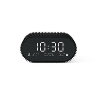 Lexon Ray Clock Lcd Alarm Clock With Temperature Humidity Display