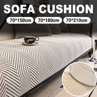 Sofa Cushion Cover Modern Non Slip Couch Protector Furniture Seat Slipcover Pad