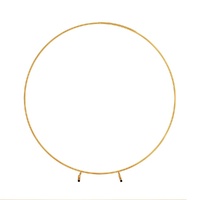 2M Round Backdrop Stand Wedding Background Decoration Party Flower Balloon Display