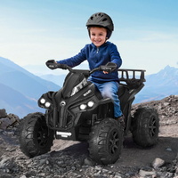 Rigo Kids Ride On Car ATV Quad Motorbike Storage Rack Electric Toys