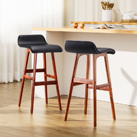 2x Bar Stools Wooden Stool