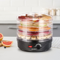 5 Trays Food Dehydrator Fruit Dehydrators Pet Beef Jerky Dryer
