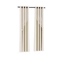 2 by 132 by 213 cm Blockout Sheer Curtains 2 by 132 by 213cm
