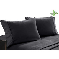 400 thread count bamboo cotton twin pack pillowcase