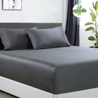 400 thread count bamboo cotton 1 fitted sheet with 2 pillowcases queen