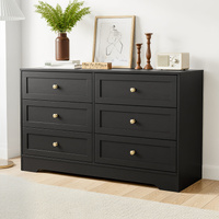 6 Chest of Drawers Tallboy Cabinet