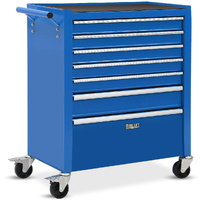 BULLET Pro 7 Drawer Tool Box Cabinet Trolley Storage, Toolbox Garage Organiser Set