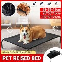 Heavy Duty Pet Raised Bed Elevated Trampoline Hammock Cat Dog Raised Deluxe