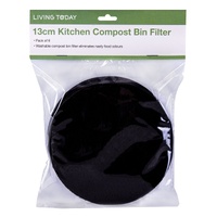 Living Today 6PC Kitchen Compost Bin Filter