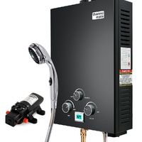 Thermomate Portable Gas Outdoor Camping Hot Water Heater System, with 12V Pump, Shower Head