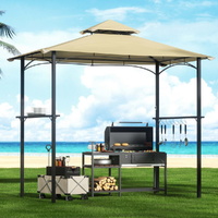 Gazebo 2 by 2m Outdoor Patio Garden Marquee Shade w Base Pods