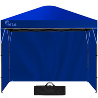 TRACK 3.6 by 2.2m Ultra Compact Folding Gazebo, Walls, Carry bag, Portable Outdoor Popup Marquee for Camping Beach