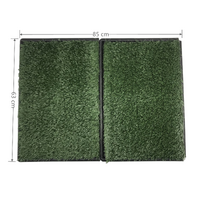 YES4PETS Indoor Dog Puppy Toilet Grass Potty Training Mat Loo Pad