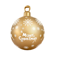 Christmas Inflatable Ball Bauble 60cm Outdoor Decoration