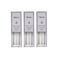 bulk 192 Unscented Dinner Candle