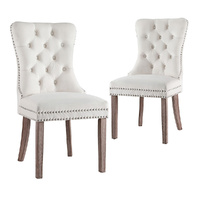Dining Chairs Velvet 1 Set