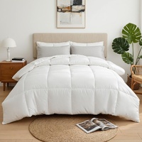 Size 400GSM Microfiber Quilt All Season Duvet Quilts Comforter Winter Summer