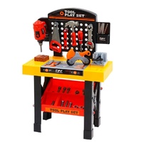 Kids Pretend Workbench DIY Tools Children Role Play Toys