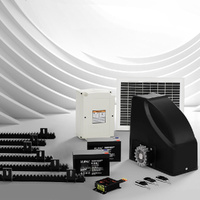 Automatic Sliding Gate Opener Kit Solar Panel Electric 6 m 600KG