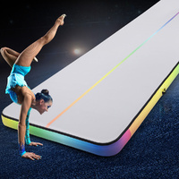 2 x 6 m Air Track Mat Inflatable Gymnastics Tumbling Mat Colourful 