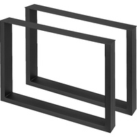 VEVOR Metal Table Legs Steel Table Legs Dining Table Legs Office Table Legs Computer Desk Legs Steel Bench Legs Country Styl Black