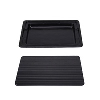 Fast Defrosting Meat Tray FDA Approved Miracle Aluminium Thawing Plate