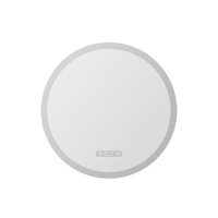 Bluetooth LED Wall Mirror With Light Bathroom Decor Round Mirror