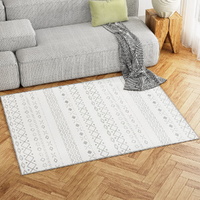 Floor Rugs Washable Area Mat Large Carpet Soft Short Pile Una