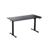 Electric Standing Desk Height Adjustable Motorised Electric Sit Stand Black