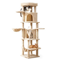 i.Pet Cat Tree Tower Large Scratching Post Furniture Scratcher House