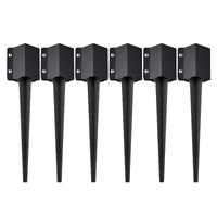 VEVOR Fence Post Anchor Ground Spike Metal Fence Stakes