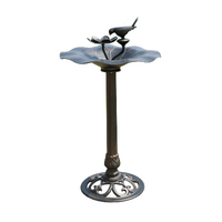 Lotus bird bath