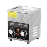 Ultrasonic Cleaner Heater Timer & Basket Professional Digital Sonic Cavitation Machine Cleaning Machine Watch Instruments Glasses