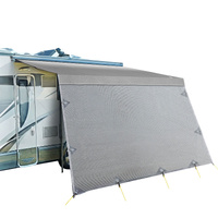Caravan Awning Fabric & Privacy Screen RV Roll Out Sun Shade