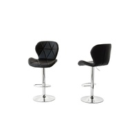 2 Comfortable Bar Stools w Adjustable Height 90-112cm Bar Stools & Chairs Range 2