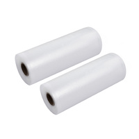 2 Rolls Food Vacuum Sealer Bags Storage Saver Heat Sealing Bag Pack