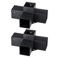 VEVOR Pergola Bracket Kit 3 Way Heavy Duty Corner Bracket Woodworks DIY Post Base