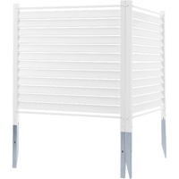 VEVOR W H Vinyl Privacy Fence Panels Air Conditioner Fence Outdoor Privacy Screens