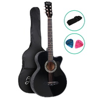 38 Inch Acoustic Guitar Wooden Body Steel String